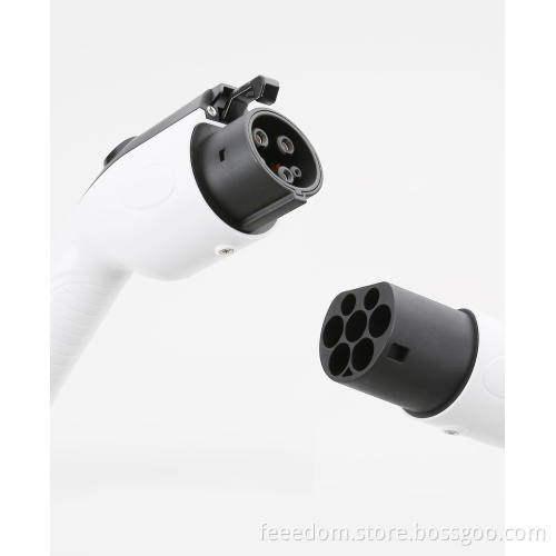 Portable EV Charger Gun Type2- Type1 US and European Standard Mode 3 EV Cable Extring Cable